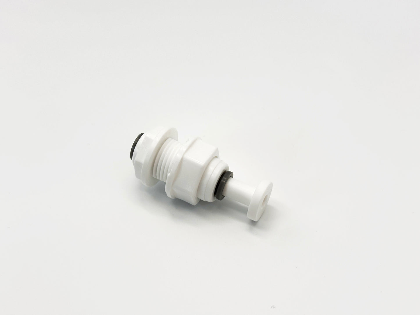 Steckverbinder Durchführung 1/4" - 1/4" für Umkehrosmose Quick&Easy, Kleinmengen