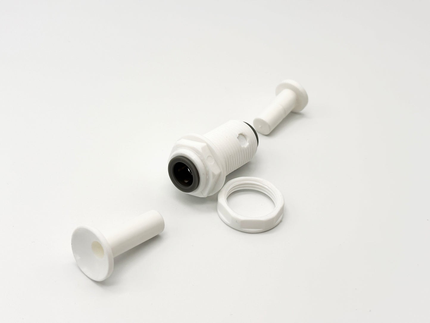Steckverbinder Durchführung 3/8" - 3/8" für Umkehrosmose Quick&Easy, Kleinmengen