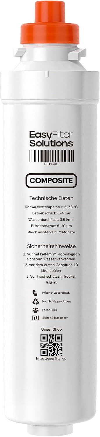 EasyFilter Original Composite + RO Membran Set für aqua-global wasserbar