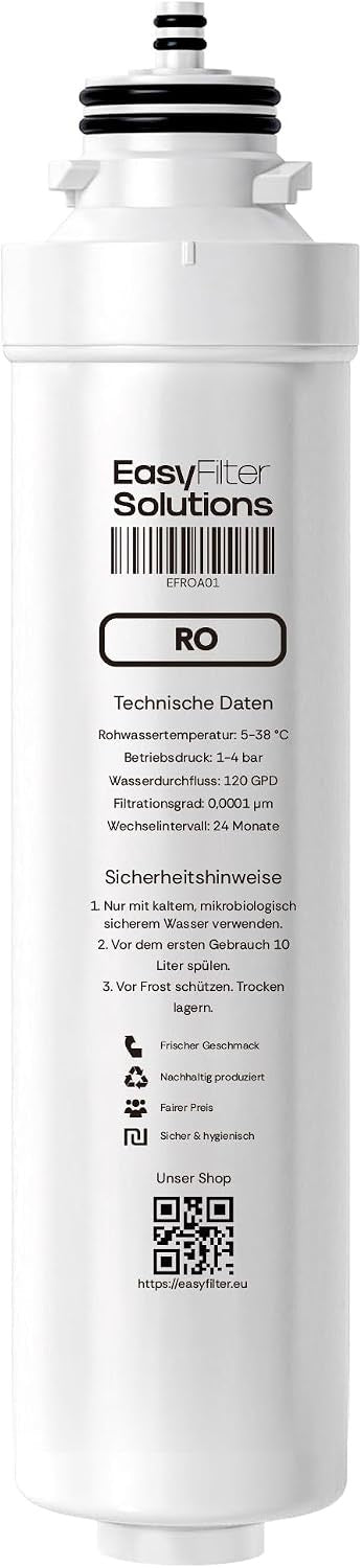 EasyFilter Original Umkehrosmose RO Membrane für aqua-global wasserbar