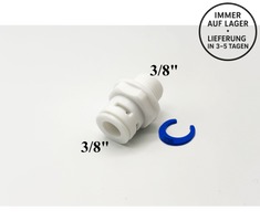 Schlauch Steckverbinder Fitting 3/8" x 3/8"AG für Umkehrosmose, Kleinmengen