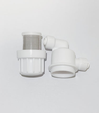 Kompakter klappbarer Vorfilter mit Edelstahlgewebe Schlauch 1/4" Umkehrosmose