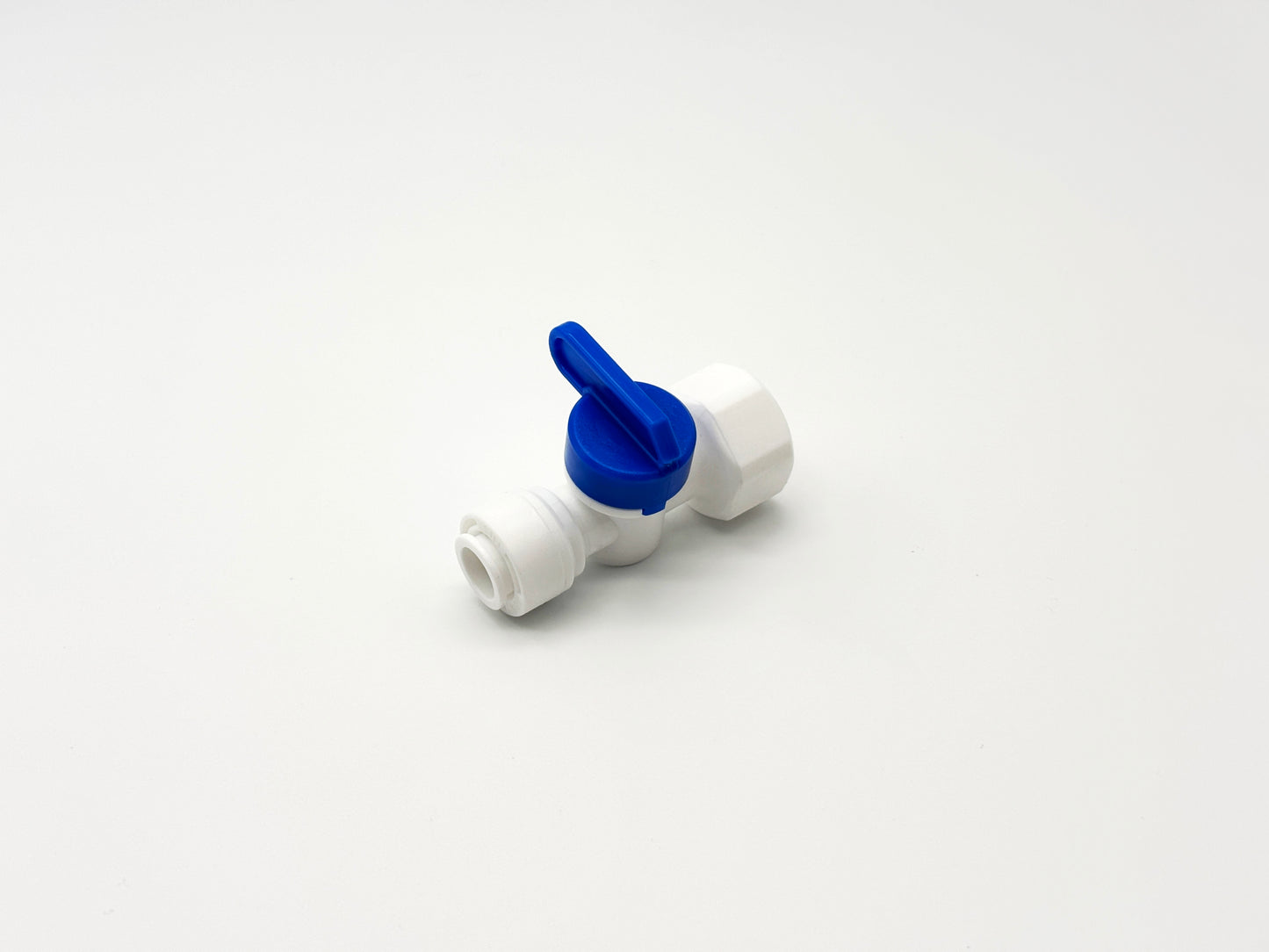 Spülventil Steckverbinder 1/4" x 1/2"IG Umkehrosmose, Kleinmengen