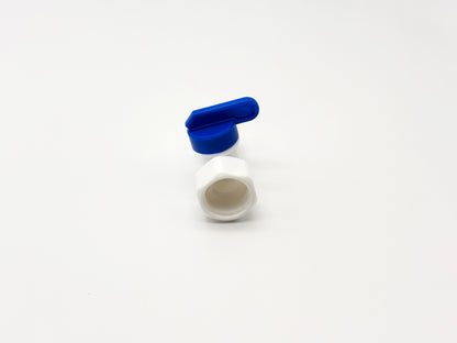 Spülventil Steckverbinder 1/4" x 1/2"IG Umkehrosmose, Kleinmengen