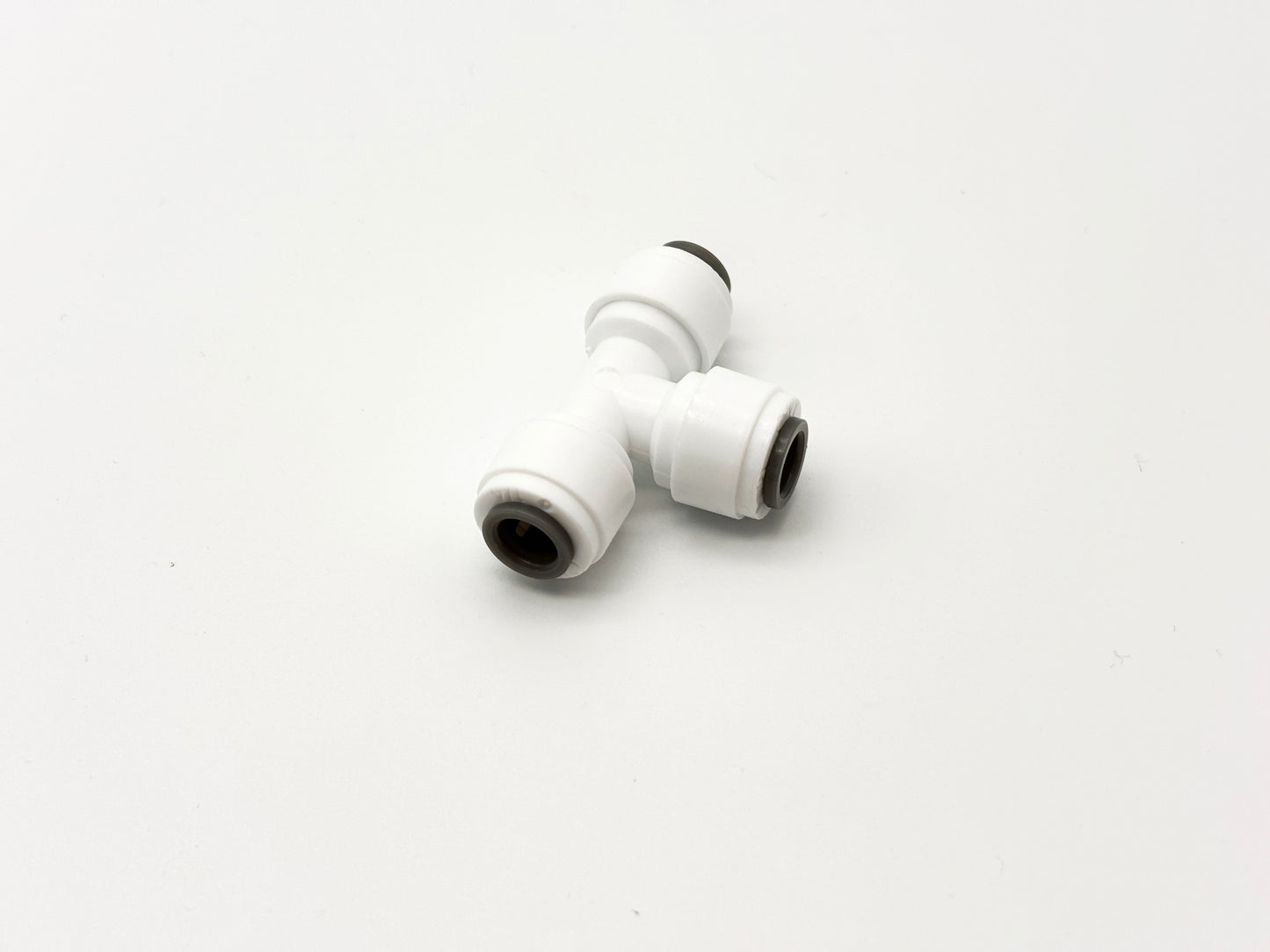 T - Steckverbinder 1/4" - 1/4" - 1/4" Schlauchverbinder für Umkehrosmose Quick&Easy, Kleinmengen