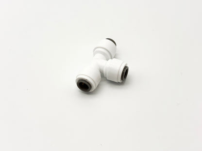T - Steckverbinder 1/4" - 1/4" - 1/4" Schlauchverbinder für Umkehrosmose Quick&Easy, Kleinmengen