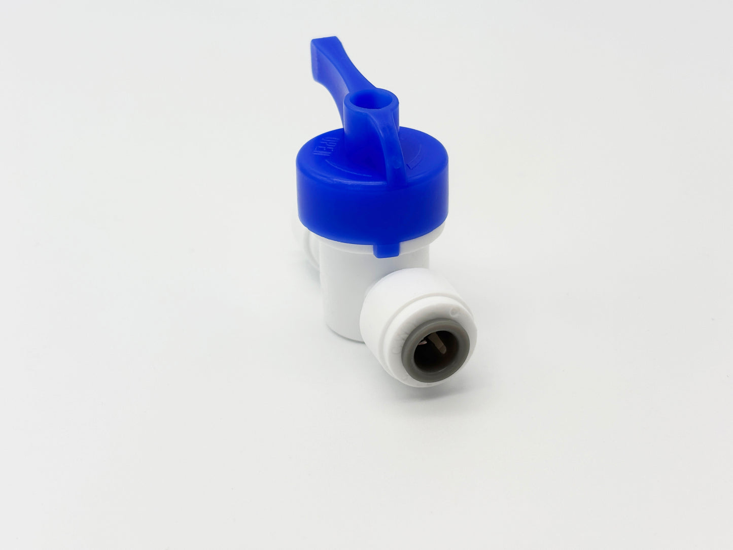 Absperrhahn Spülventil 1/4" für Umkehrosmose Quick&Easy, Kleinmengen