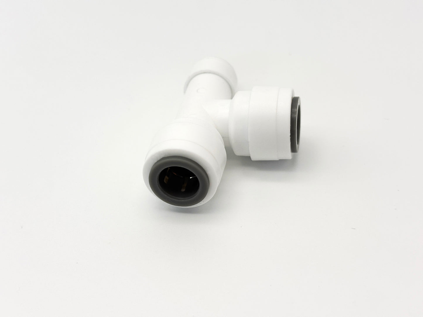 T - Steckverbinder 1/4" - 3/8" - 3/8" Schlauchverbinder für Umkehrosmose Quick&Easy, Kleinmengen
