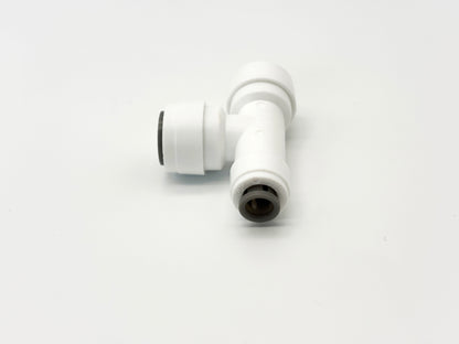 T - Steckverbinder 1/4" - 3/8" - 3/8" Schlauchverbinder für Umkehrosmose Quick&Easy, Kleinmengen