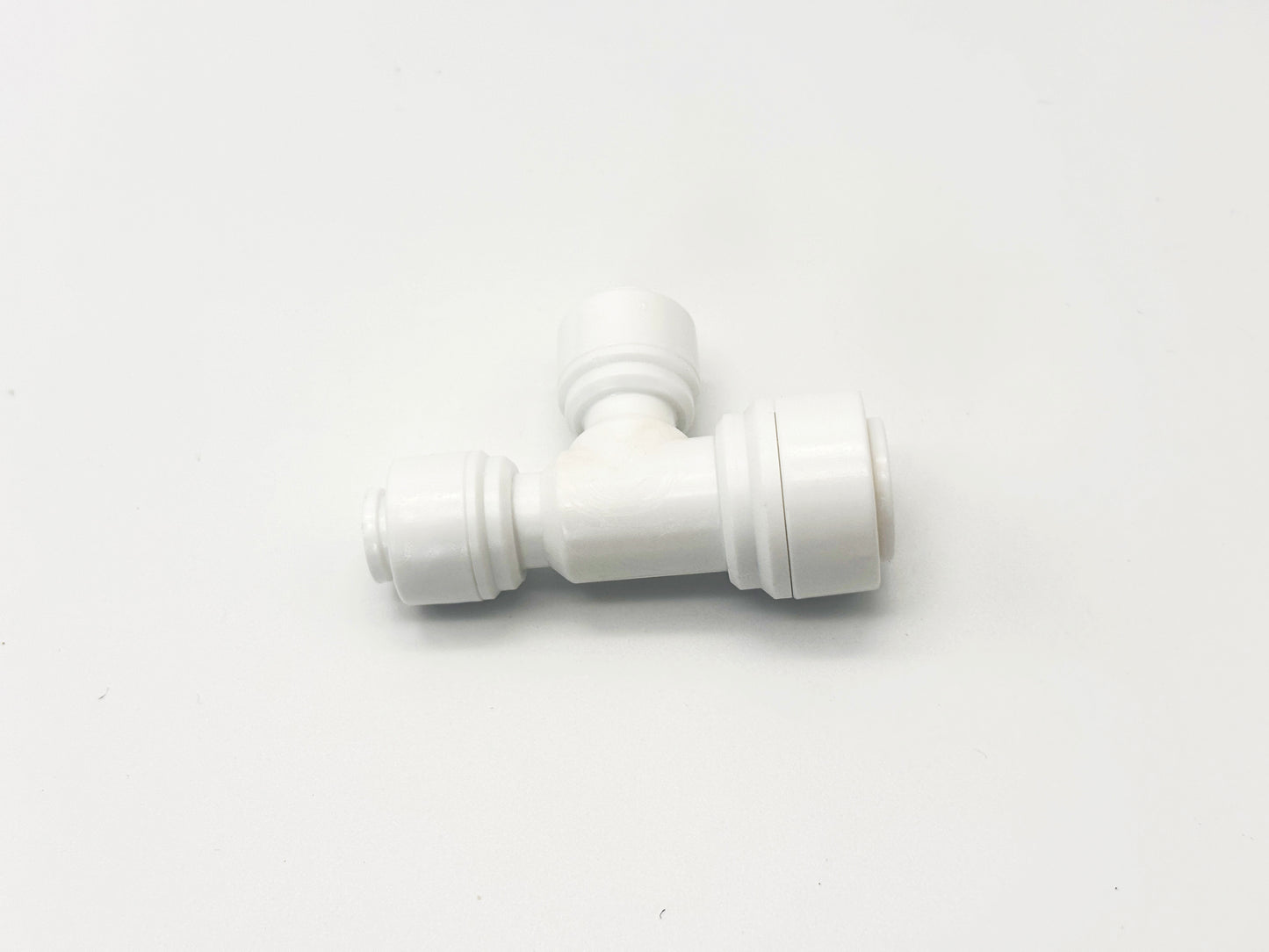 T - Steckverbinder 1/4" - 1/4" - 3/8" Schlauchverbinder für Umkehrosmose Quick&Easy, Kleinmengen