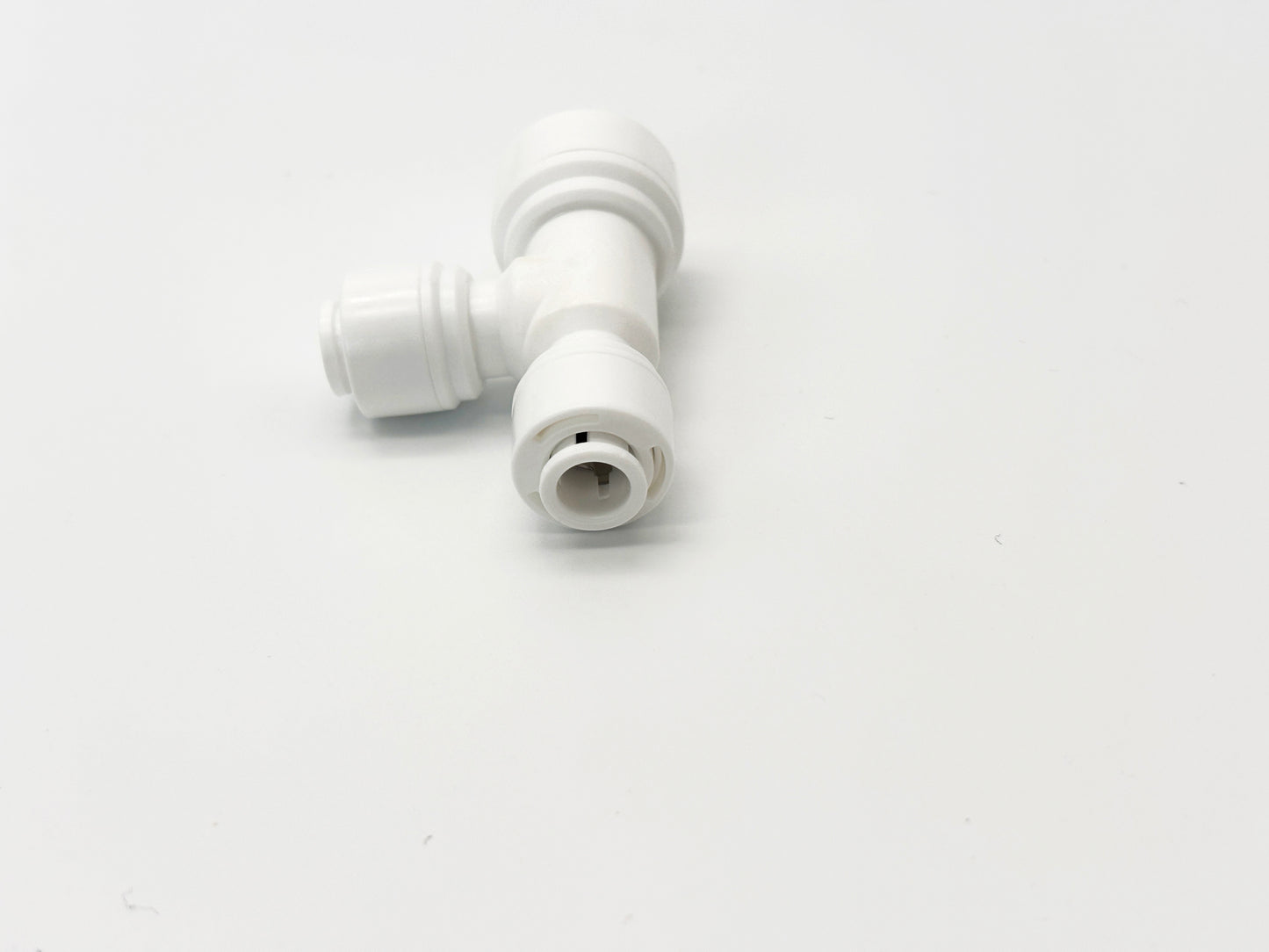 T - Steckverbinder 1/4" - 1/4" - 3/8" Schlauchverbinder für Umkehrosmose Quick&Easy, Kleinmengen