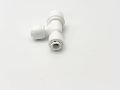 T - Steckverbinder 1/4" - 1/4" - 3/8" Schlauchverbinder für Umkehrosmose Quick&Easy, Kleinmengen