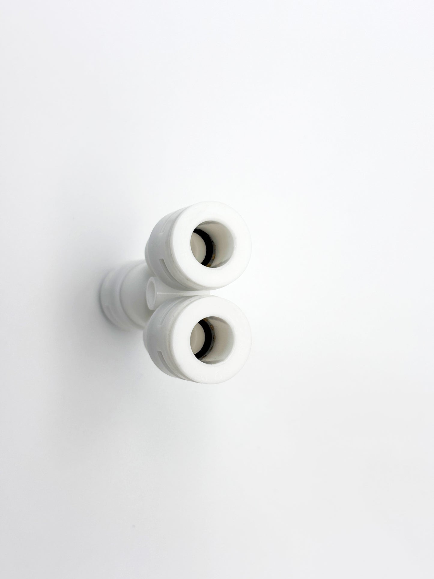 3 - Wege Y - Steckverbinder 3/8" - 3/8" - 3/8" Umkehrosmose Quick&Easy, Kleinmengen