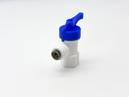 Tankventil 1/4" x 1/4"IG für Umkehrosmose Quick&Easy, Kleinmengen