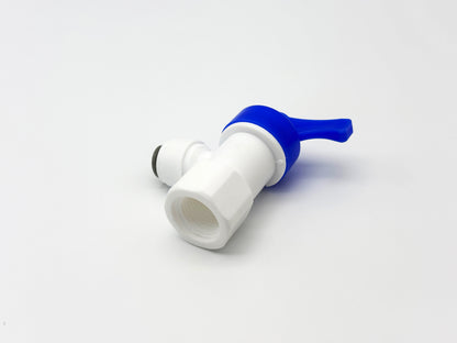 Tankventil 1/4" x 1/4"IG für Umkehrosmose Quick&Easy, Kleinmengen