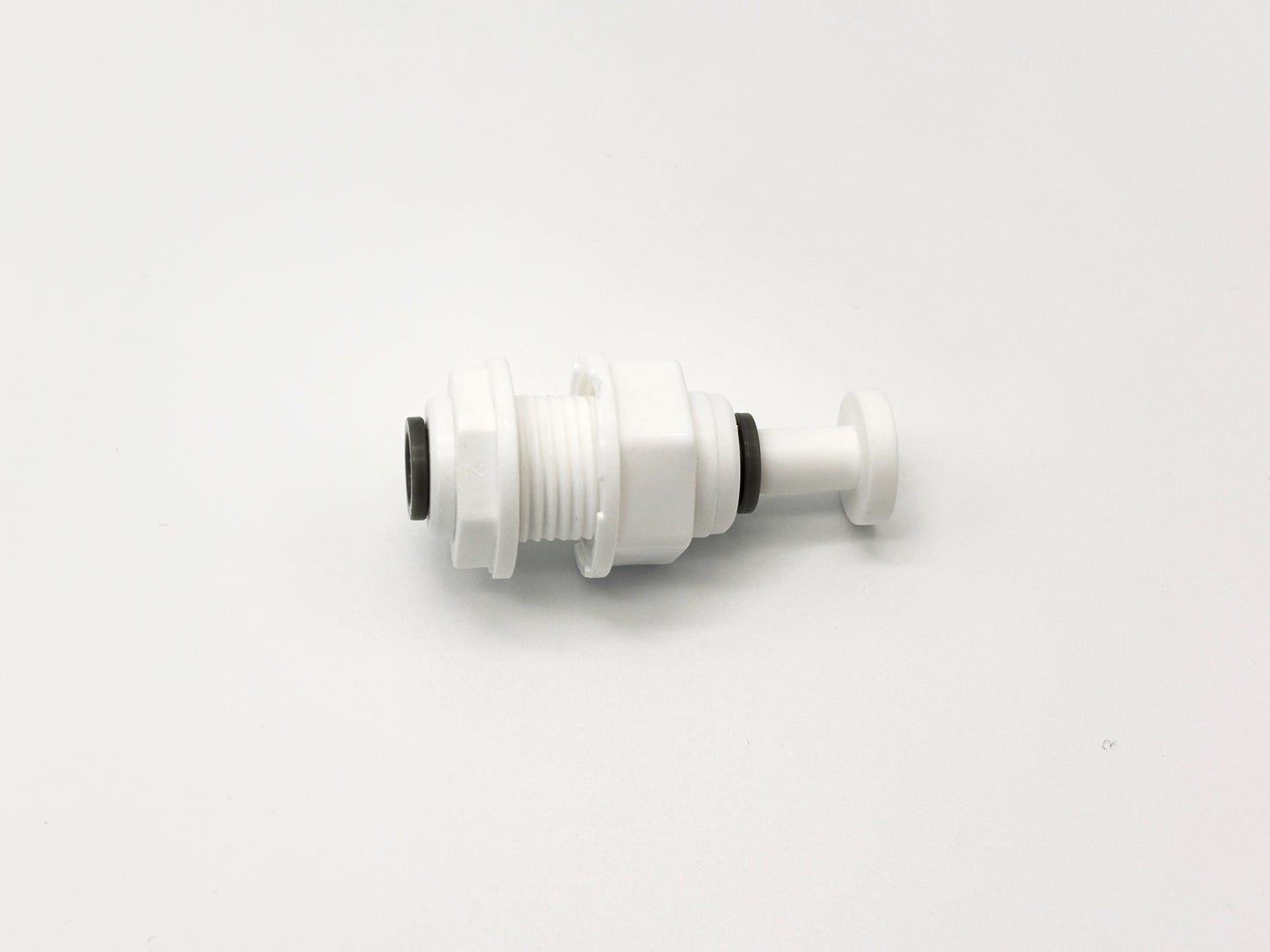 Steckverbinder Durchführung 1/4" - 1/4" für Umkehrosmose Quick&Easy, Kleinmengen