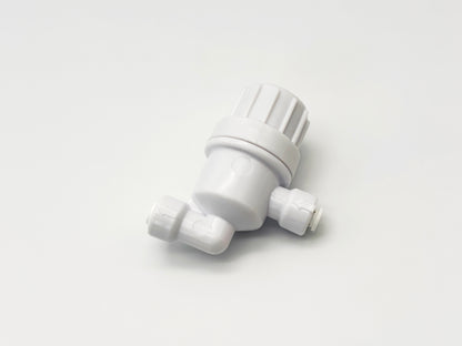 Kompakter klappbarer Vorfilter mit Edelstahlgewebe Schlauch 1/4" Umkehrosmose