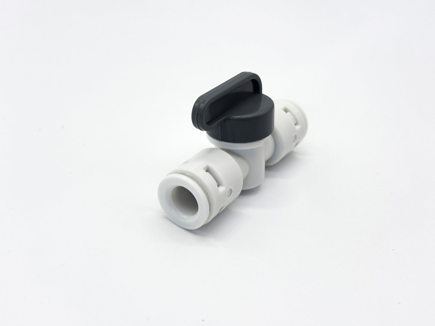 Absperrhahn Spülventil 3/8" für Umkehrosmose Quick&Easy, Kleinmengen