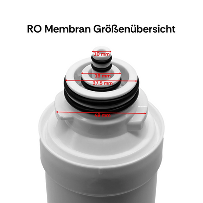 EasyFilter Original Umkehrosmose RO Membrane für aqua-global wasserbar