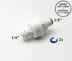 1/4" Schnellspann-Druckminderventil Druckregler Umkehrosmose, Kleinmengen