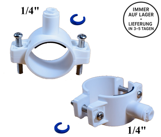 Ablauf Ventil für Siphons Ersatzteil Umkehrosmose 1/4" Quick&Easy, Kleinmengen