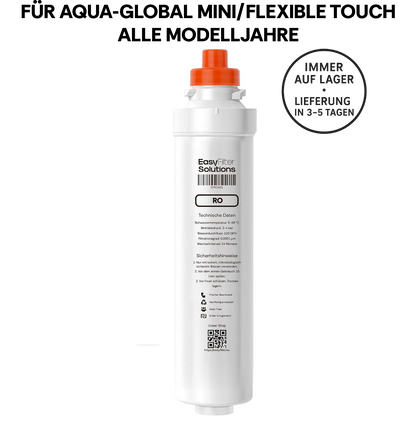 EasyFilter Original Umkehrosmose RO Membrane für aqua-global wasserbar