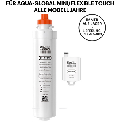 EasyFilter Original Composite + Hygienenachfilter für aqua-global osmo wasserbar