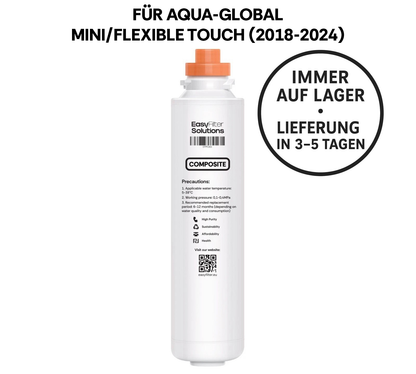 EasyFilter Original Composite Ersatz Wasserfilter für aqua-global wasserbar