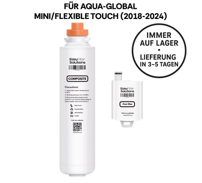 EasyFilter Original Composite + Hygienenachfilter für aqua-global osmo wasserbar
