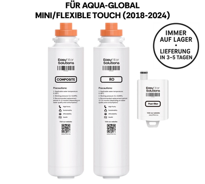 EasyFilter Original Composite + RO + Hygienenachfilter für aqua-global wasserbar