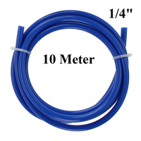 10 Meter Osmoseschlauch 1/4" Zoll blau Umkehrosmose