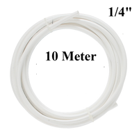 10 Meter Osmoseschlauch 1/4" Zoll weiß Umkehrosmose