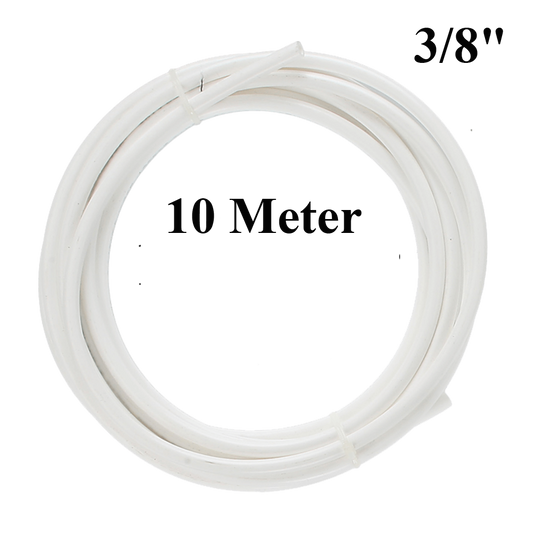 10 Meter Osmoseschlauch 3/8" Zoll weiß Zoll Umkehrosmose