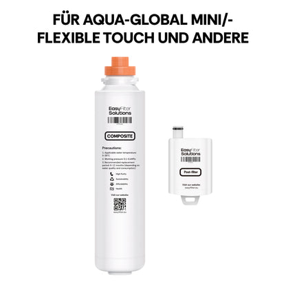 EasyFilter Original Composite + Hygienenachfilter für aqua-global osmo wasserbar